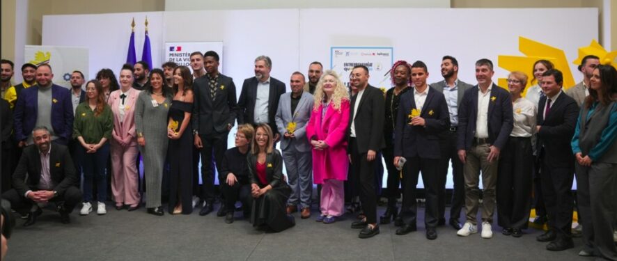 photo groupe cérémonie Talents des cités